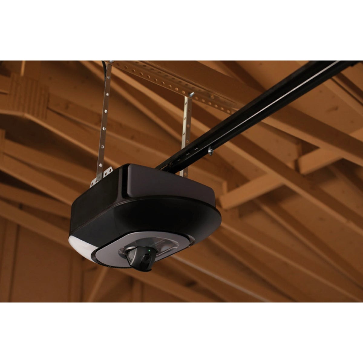 Chamberlain 3 4 HP myQ Secure View Smart Belt Drive Garage Door Opener with WiFi and Camera Anderson Lumber